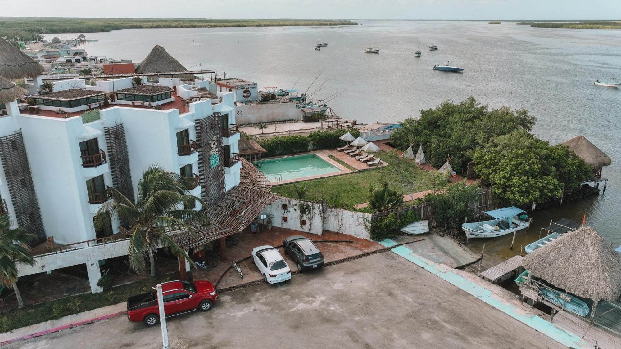 Hotel Río Lagartos Eksteriør billede